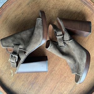 Frye Sling Back, Open Toe Shoes